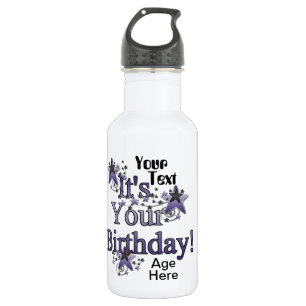 Birthday Keepake Liberty Flasche Edelstahlflasche