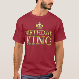 Birthday King Cool Niedlich Funny Jegliches Geburt T-Shirt