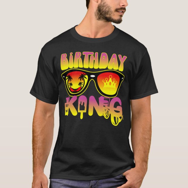 Birthday King T-Shirt (Vorderseite)