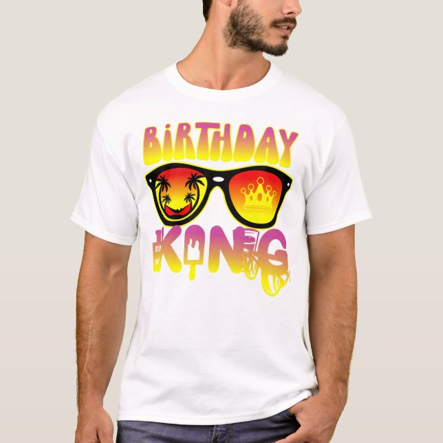 Birthday King T-Shirt (Vorderseite)