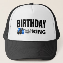 BIRTHDAY KING TRUCKERKAPPE