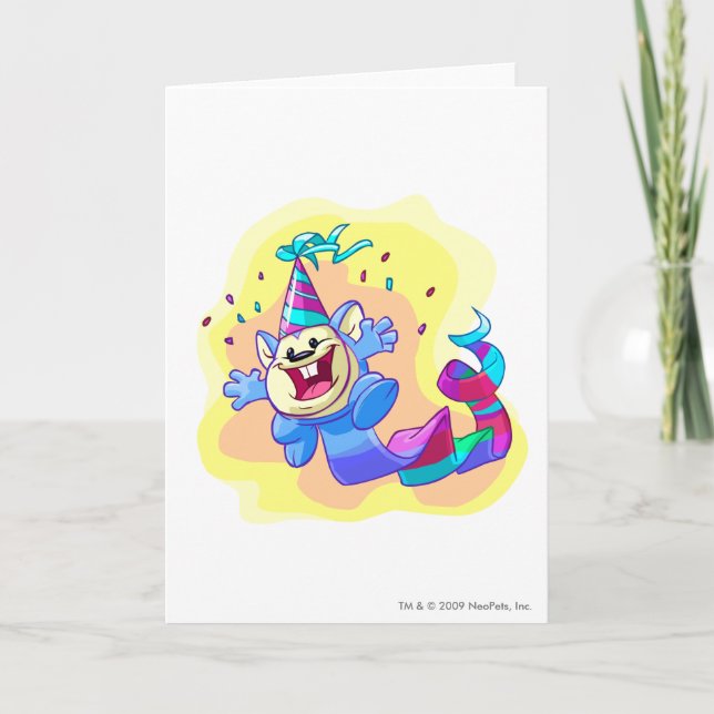 Birthday Meerca Karte (Vorderseite)