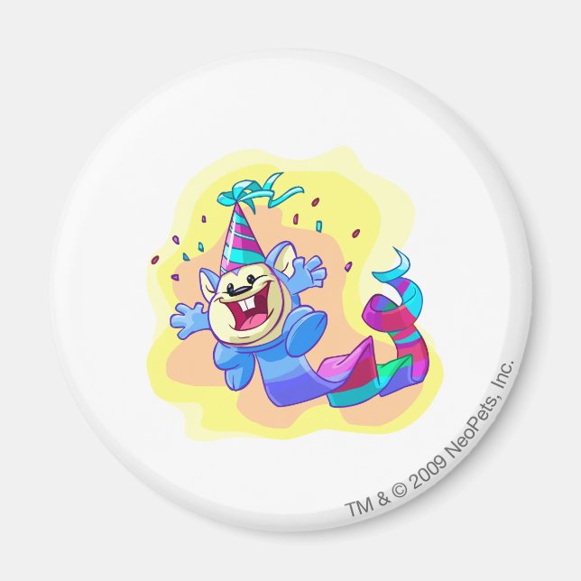 Birthday Meerca Magnet (Vorne)