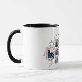 Birthday Milestones FOTO COLLAGE Family Tree Gift Tasse