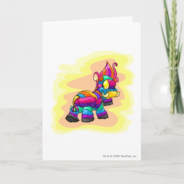 Birthday Moehog Karte (Vorderseite)