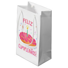 Birthday Pan Dulce Concha Bilingual Kleine Geschenktüte