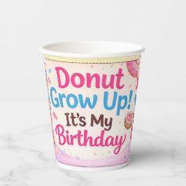 Birthday Paper Cups – Cute Kids Party Disposable Pappbecher
