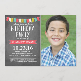 Birthday Party Banners | Geburtstag Einladung