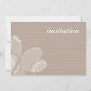 BIRTHDAY PARTY ERSUCHT:: Flutterby-Schmetterling 5 Einladung