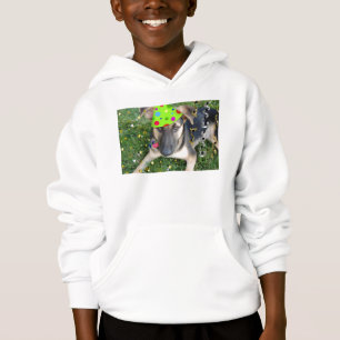 Birthday Party German Shepherd Hoodie