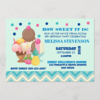 Birthday Party Ice Creme Social