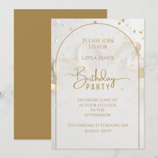 Birthday Party Invitation Einladung