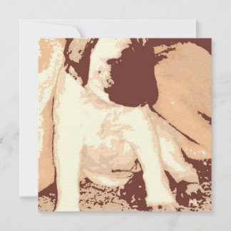 Birthday Party Mastiff Pup Einladung