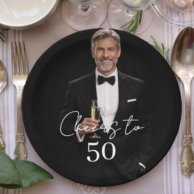 Birthday party photo cheers pappteller (Von Creator hochgeladen)