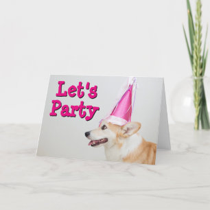 Birthday Pembroke Welsh Corgi Dog Karte