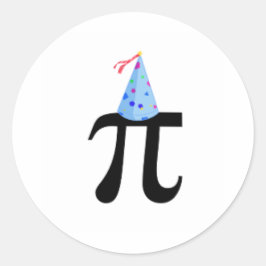 Birthday Pi Sticker