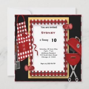 Birthday Picnic Einladung