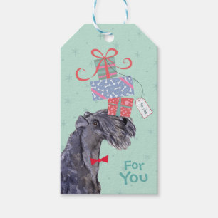 Birthday Presents Kerry Blue Terrier Geschenkanhänger