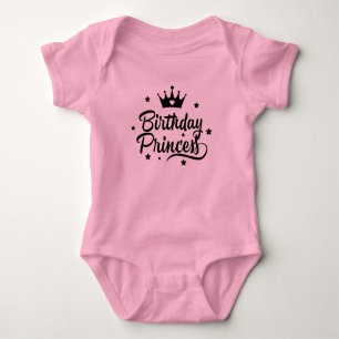 Birthday Princess Baby Bodysuit Strampler