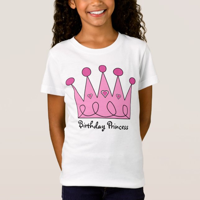Birthday Princess Shirt (Vorderseite)