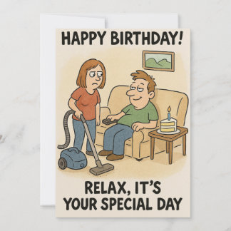 Birthday Privileges Feiertagskarte