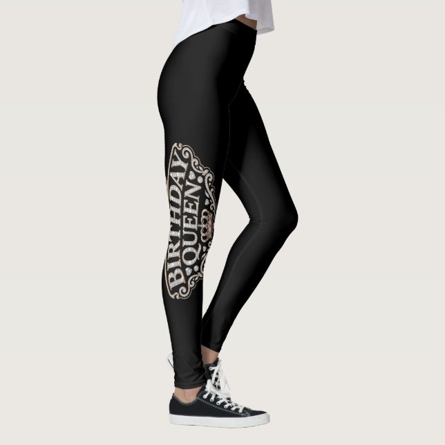 Birthday Queen Couture Leggings (Rechts)