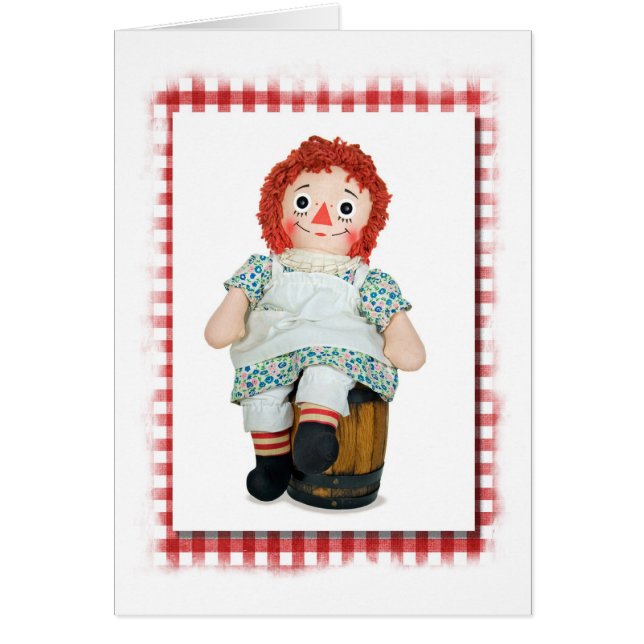 Birthday Rag Doll auf Barrel (Vorne)