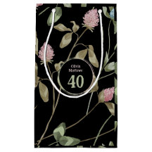 Birthday Romantic Black Pink Klee Blume