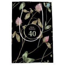 Birthday Romantic Black Pink Klee Blume