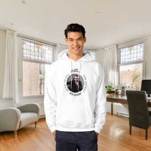 Birthday Schwarz-weiß Foto Man Mythos Legende Hoodie