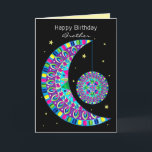 Birthday Sister Kaleidoscope Abstract Design Card Karte<br><div class="desc">Einzigartiges Design für die besondere Person,  die eine Art ist.  Sehen Sie das gleiche Bild für andere Kategorien,  einschließlich Geburtstage und verschiedene Ausdrücke,  z.B. danke,  denken Sie an Sie,  etc.</div>