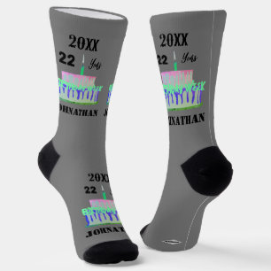 Birthday Socks Design HAMbyWG Socken