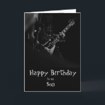 Birthday Son Musician Fun You Rock Music Karte<br><div class="desc">Birthday Greeting Son for Musician with Fun You Rock</div>