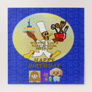 Birthday Spaceship Geometric