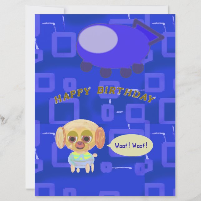 Birthday Stationery (Vorderseite)