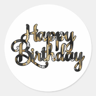 Birthday Stickers