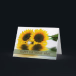 BIRTHDAY - SUNFLOWERS -  SISTER KARTE<br><div class="desc">SAME IMAGE FOR OTHER CATEGORIES,  THANKS YOU,  THINKING OF YOU,  CONGRATULATIONS ON NEW HOME,  AND ASSORTMENT OF BIRTHDAYS</div>