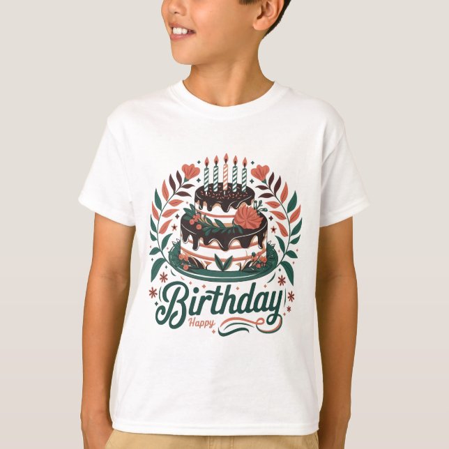 Birthday T Shirt (Vorderseite)