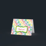 Birthday Thank You Note / kids stationery Dankeskarte<br><div class="desc">This originelles Design is available on many products in our store.  Feel free to contact us anytime for assistance.</div>