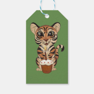 Birthday Tiger Geschenkanhänger