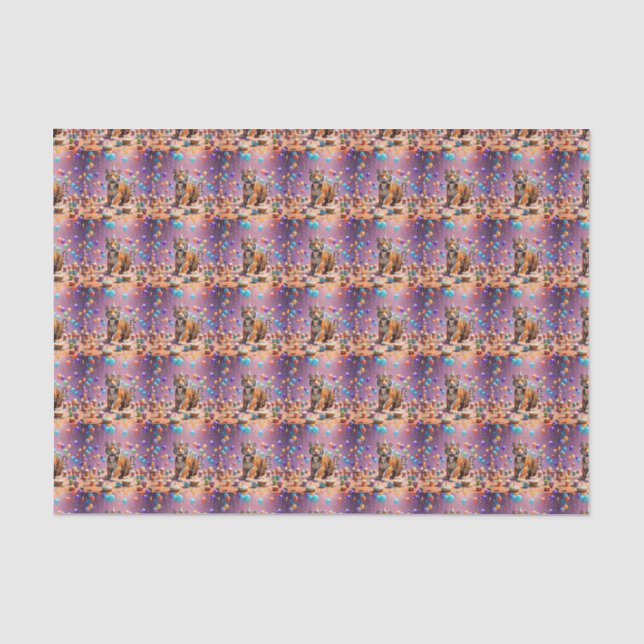 Birthday Tiger Seidenpapier (Vorderseite)
