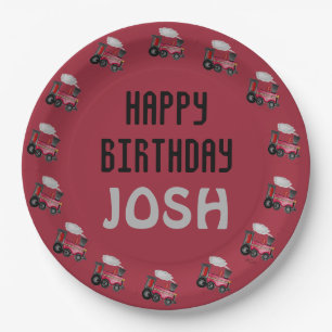 Birthday Train Pappteller