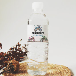 Birthday Water Flasche Label