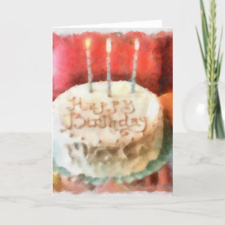 Birthday WC 1 Karte