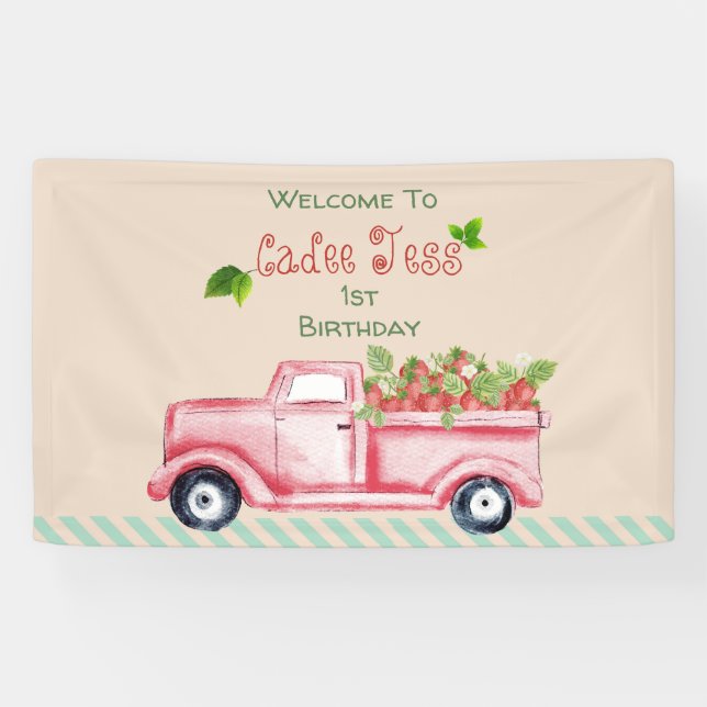 Birthday Welcome Banner (Horizontal)