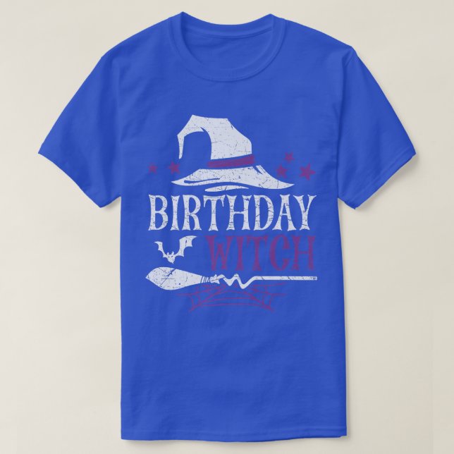 Birthday Witch Halloween 570 T-Shirt (Design vorne)