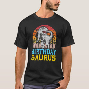 Birthdaysaurus Dinosaur Familie Matching Trex Birt T-Shirt