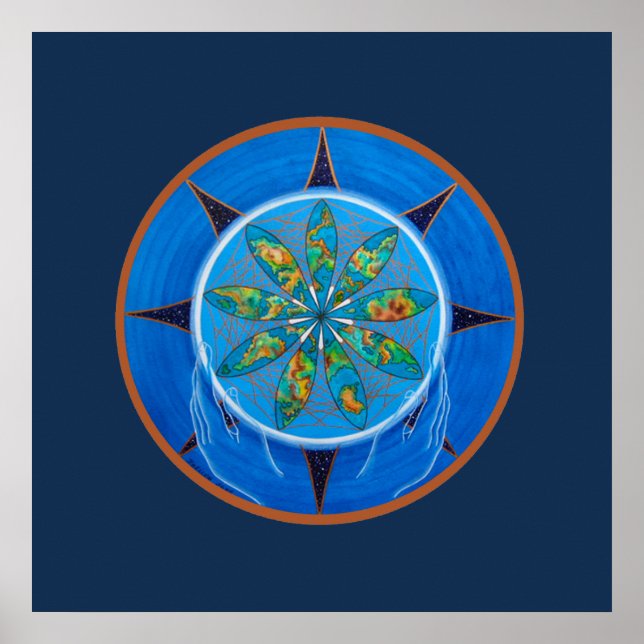 Birthing Gaia Poster (Vorne)