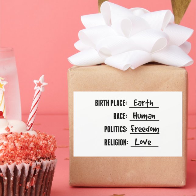 BIRTHPLACE EARTH STICKER (Party)