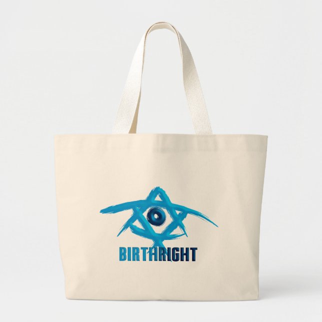 Birthright Jumbo Stoffbeutel (Vorne)